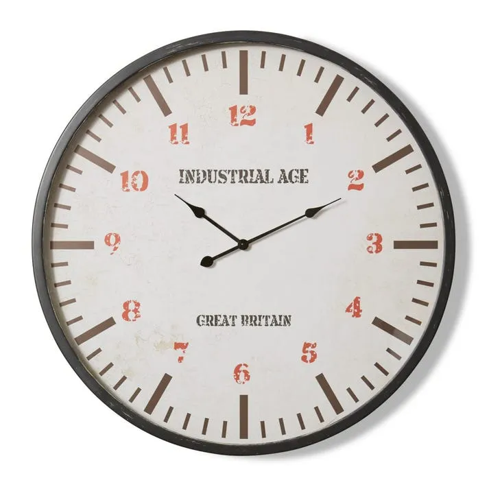 Station Wall Clock - 90 x 7 x 90cm