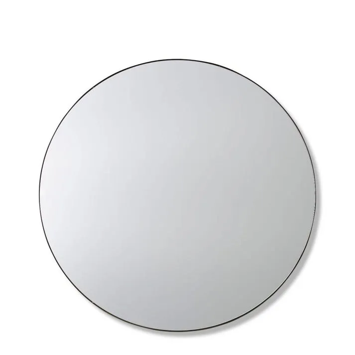 Coco Round Wall Mirror - 80 x 4 x 80cm
