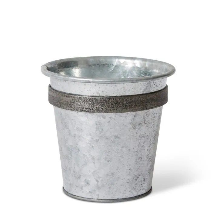 Eden Galvanized Wall Planter (Outdoor) - 16 x 16 x 16cm