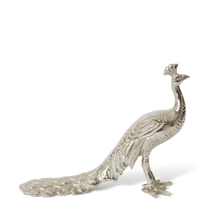 Peacock Sculpture - 26 x 10 x 20cm