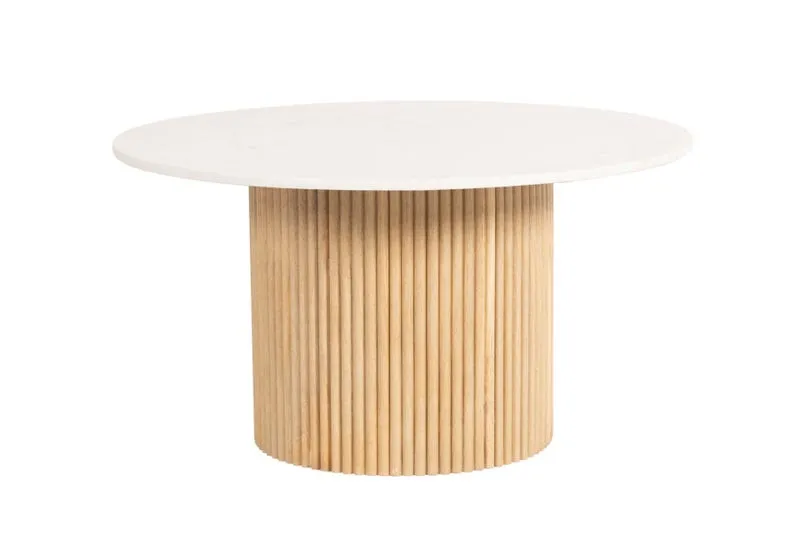 Paloma Marble Coffee Table - 85 x 85 x 45cm