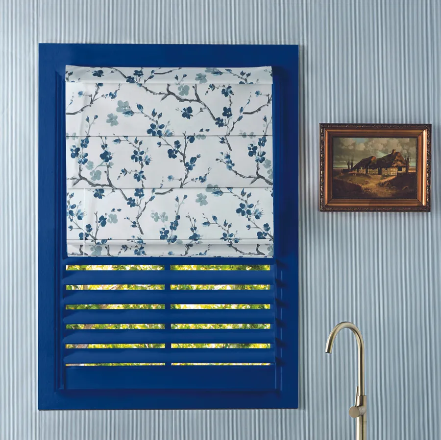 Roman Blind - Cherry Blossom Kimono