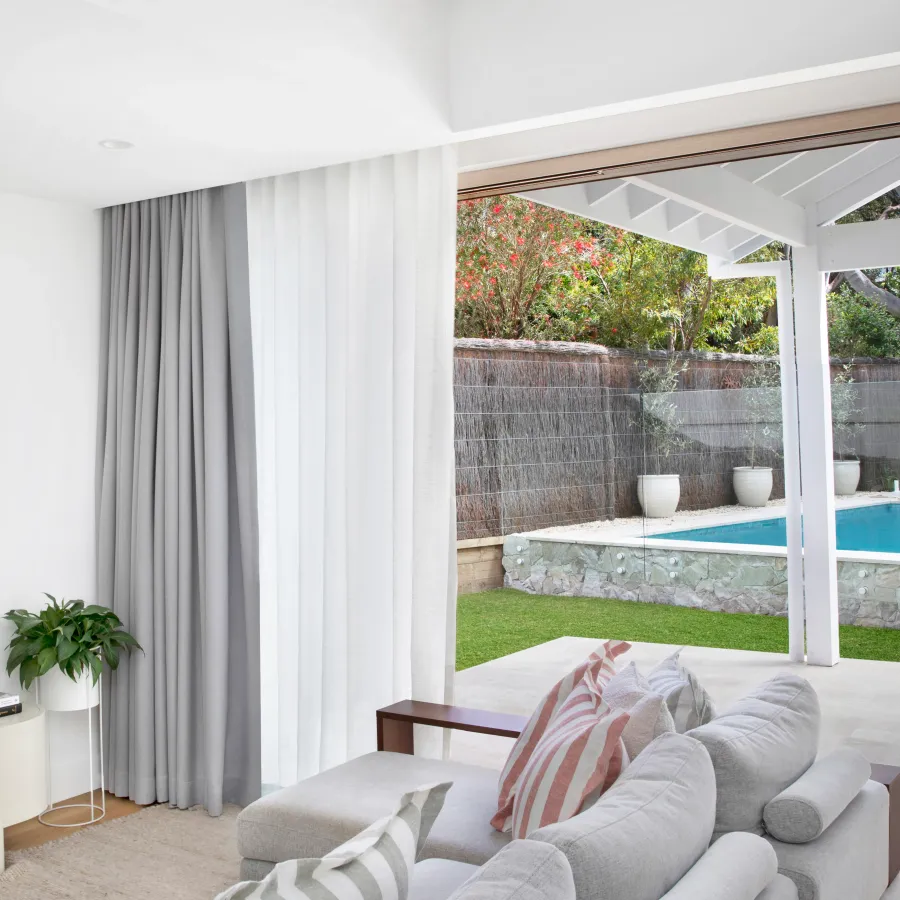 Double Curtains -  Emery  & Edgewater