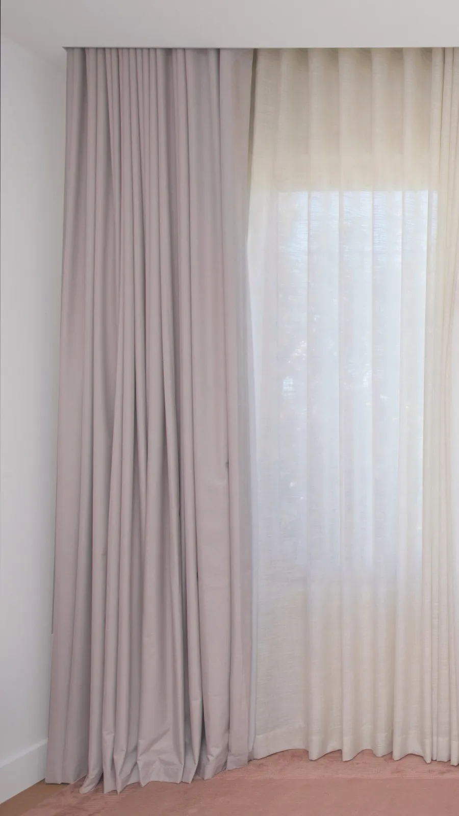 Double Curtains -  Harris &  Edgewater