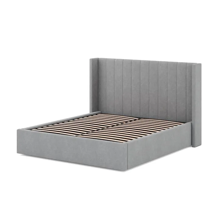 Hillsdale Wide Base Queen Bed Frame - Flint Grey by Interior Secrets - AfterPay Available