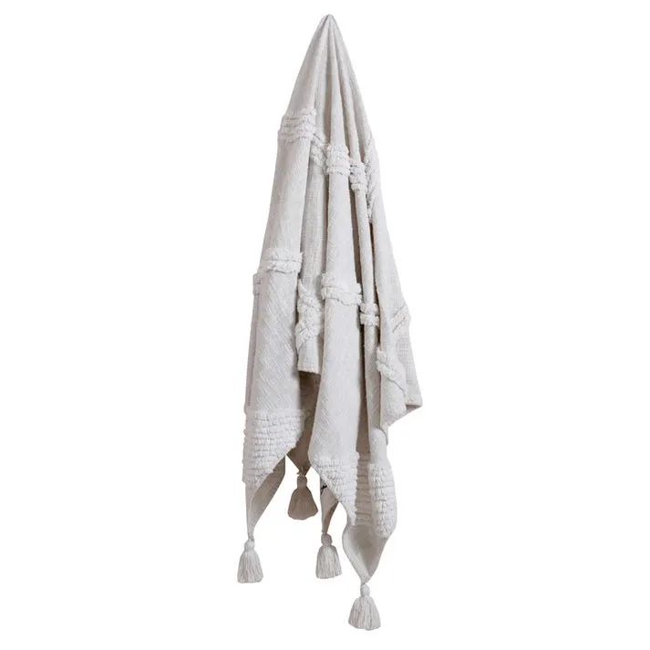 Katya Throw White - 150cm x 130cm