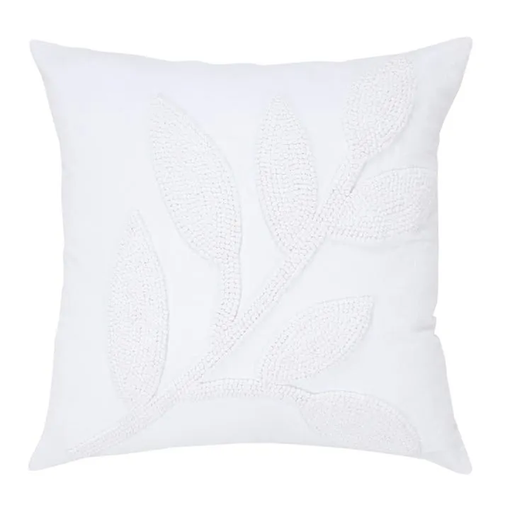 Blossom Cushion White - 50cm x 50cm