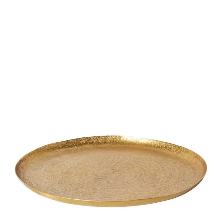 Rowan Tray Gold - 49cm x 49cm x 3cm
