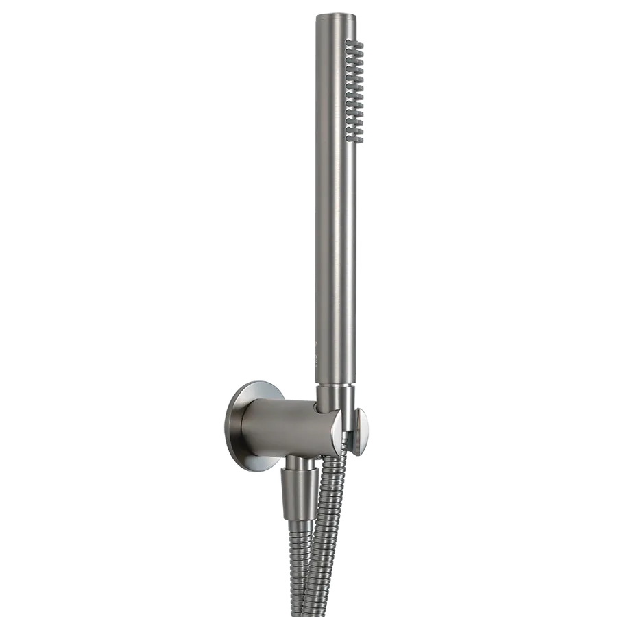 Buildmat Mira Brushed Gunmetal Hand Shower and Hose