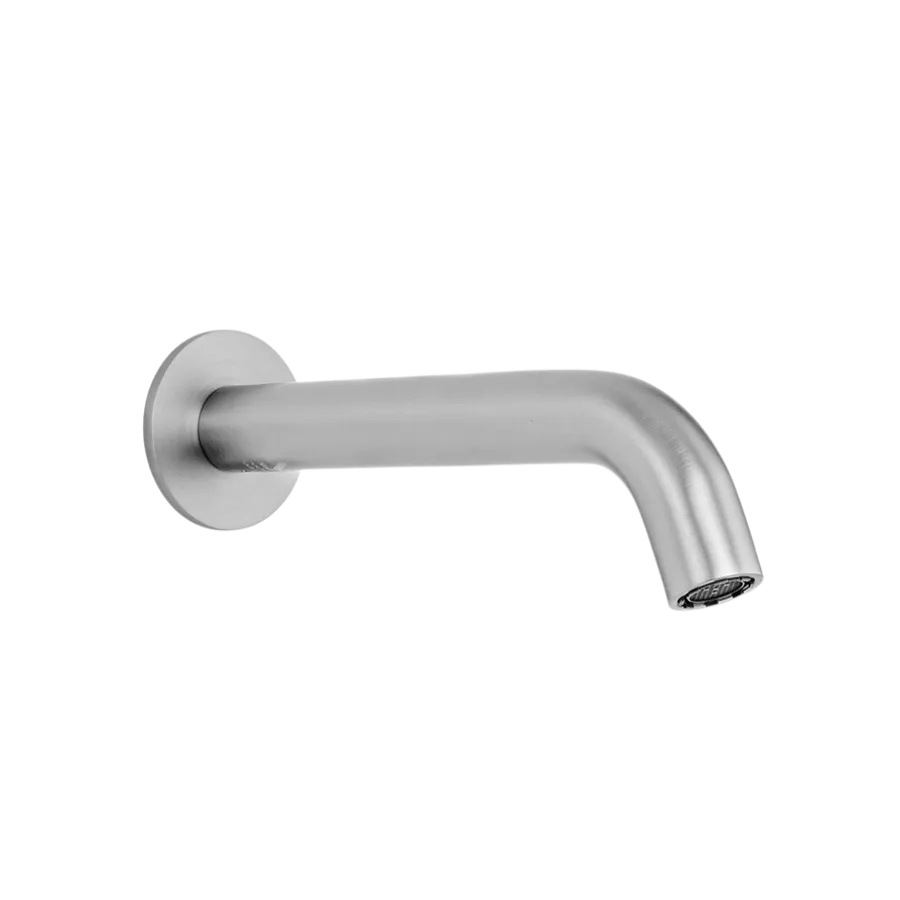 Buildmat Mira Brushed Nickel Wallspout