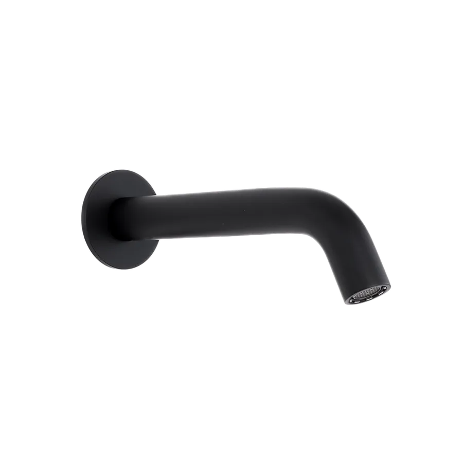 Buildmat Mira Matte Black Wallspout