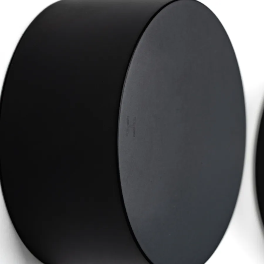 Buildmat Simon Matte Black Simple Circle Handles