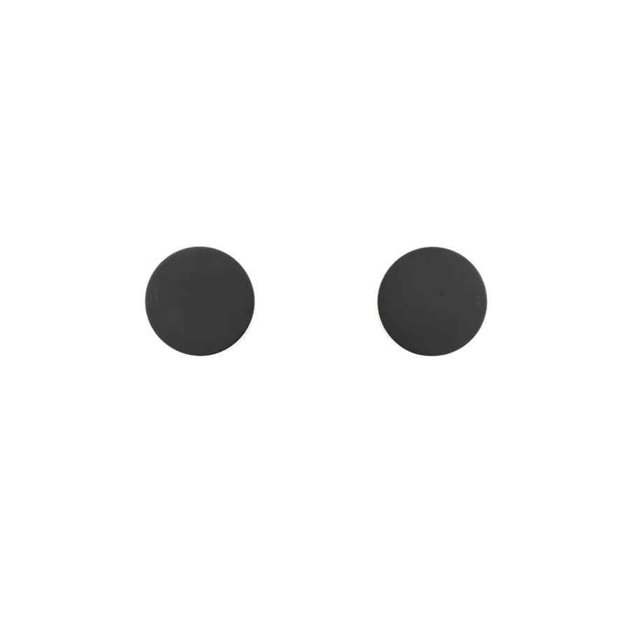 Buildmat Simon Matte Black Simple Circle Handles