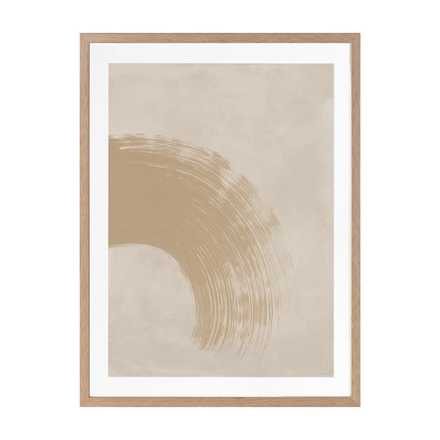 Imperfect Beauty Neutral II Framed Art Print