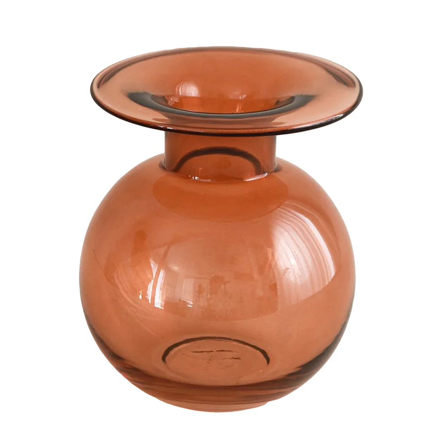 Verona Rust Glass Vessel