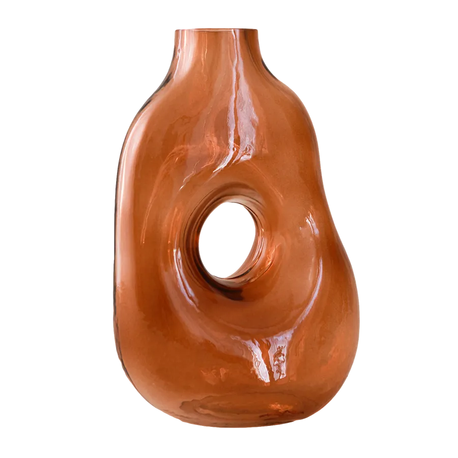 Caro Rust Glass Vessel