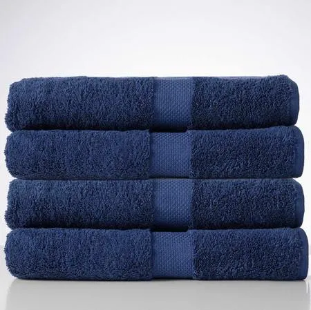 Canningvale Royal Splendour Bath Sheet - White, Combed Cotton