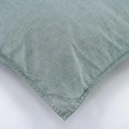 Canningvale Vintage Cushion - Smokey Grey Melange, Medium, Softwash Cotton