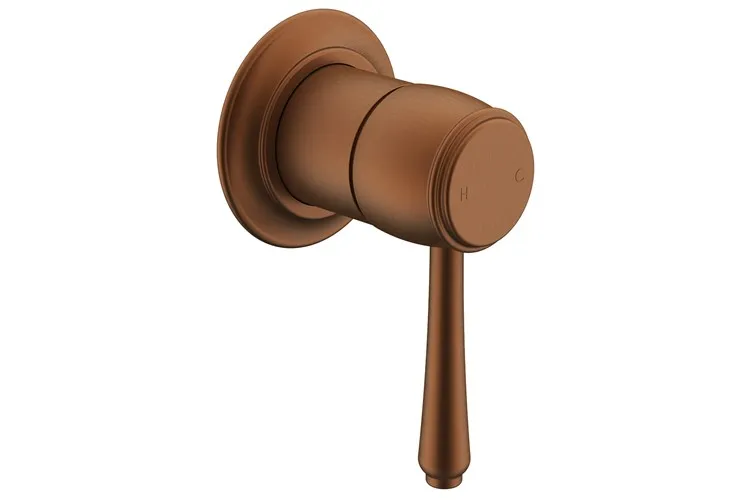 Eternal Wall Mixer Brushed Copper
