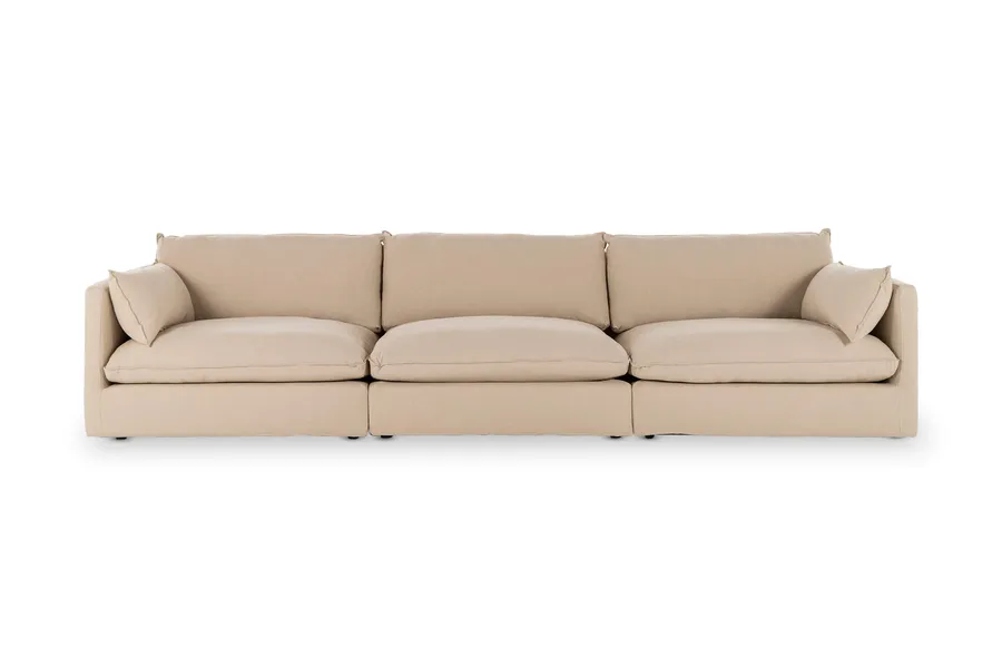 Loft Coastal Sofa, Beige, by Lounge Lovers