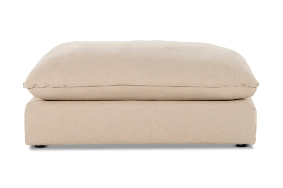 Loft Coastal Ottoman, Beige, by Lounge Lovers