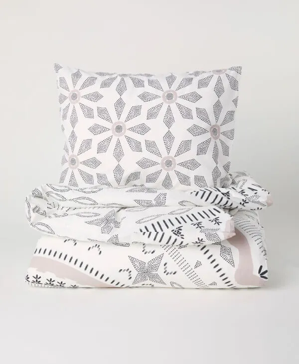 Geometric Print Bed Linen