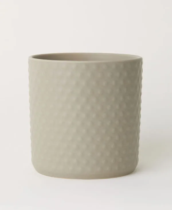 Gray Flowerpot