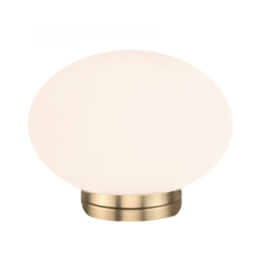 Nora Living Dolce Large Opal Wall Light (G9) Satin Brass