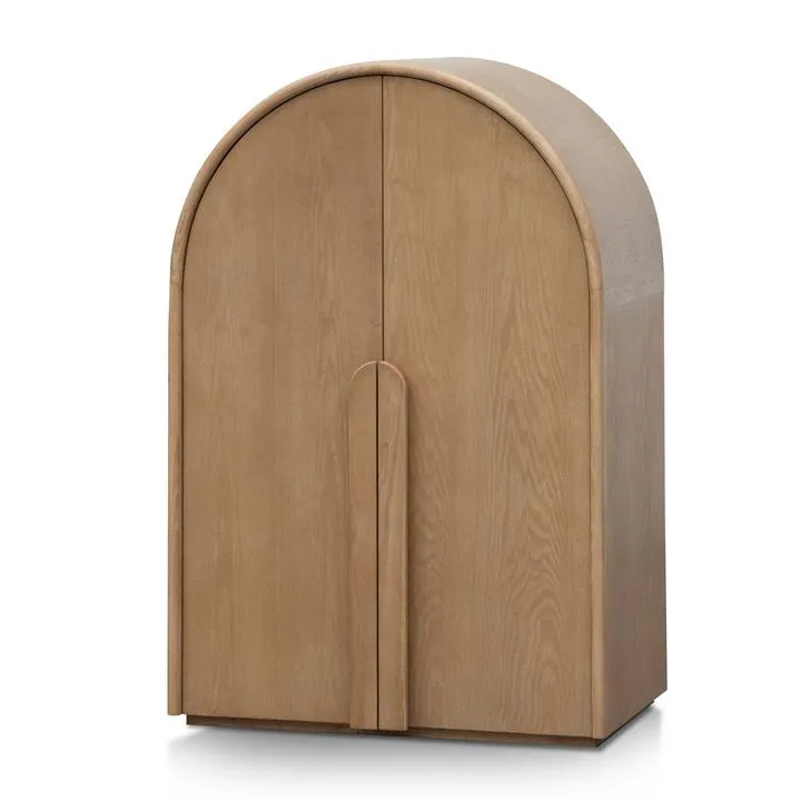 Alora 150cm (H) Ash Curve Cabinet - Natural by Interior Secrets - AfterPay Available
