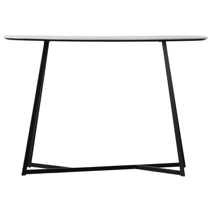 Clyne Console Table, 120cm, Grey Oak Effect