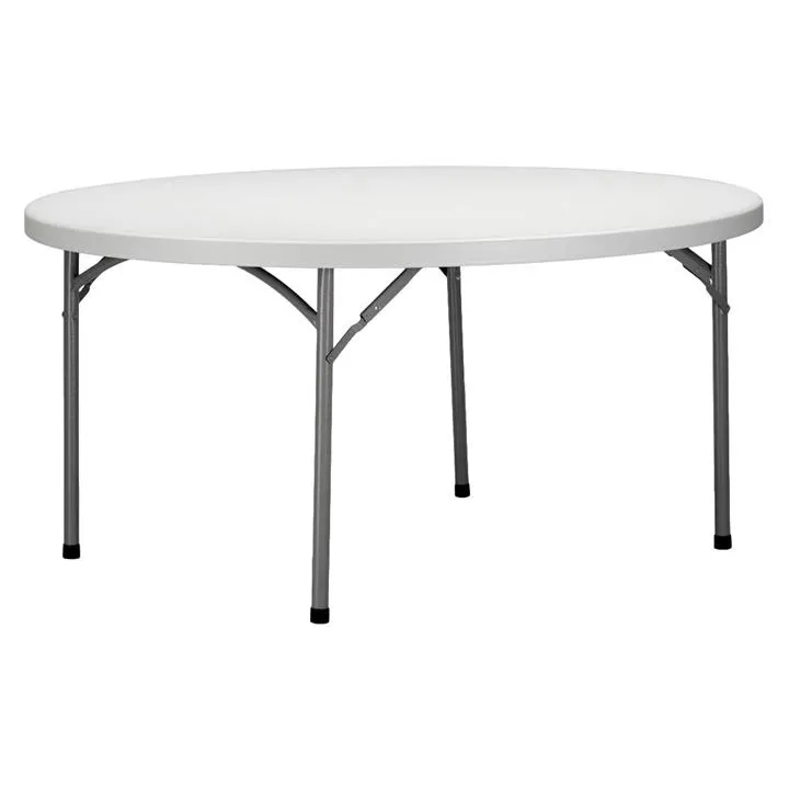 Durafurn Manhattan Commercial Grade Foldable Round Banquet Table, 152cm