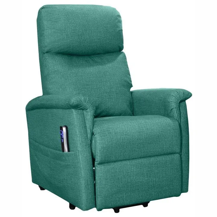 Tyni Fabric Electric Recliner Lift Chair, Dual Motor, Manisa Atoll