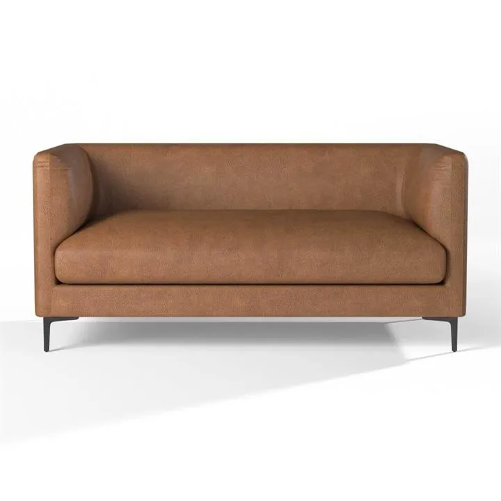 Matisse Fabric Sofa, 2 Seater, Tan