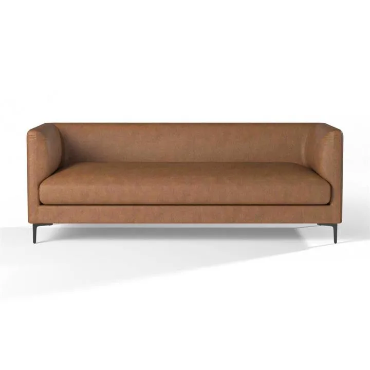 Matisse Fabric Sofa, 3 Seater, Tan