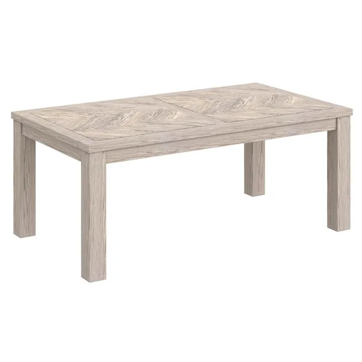 Oxford Oak Timber Dining Table, 210cm