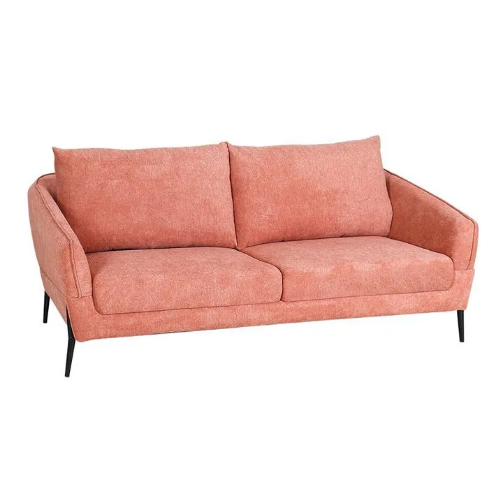 Salvador Fabric Sofa, 3 Seater, Spice