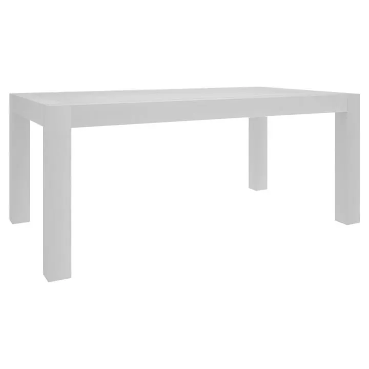 Kanye Acacia Timber Dining Table, 180cm, Rustic White