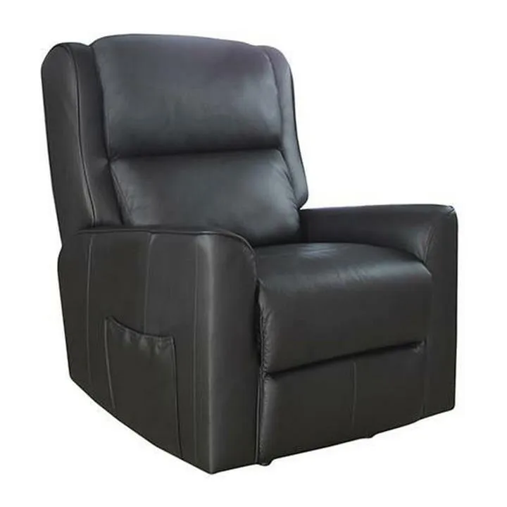 Baltimore Leather Dual Motor Electric Recliner Lift Chair, Black
