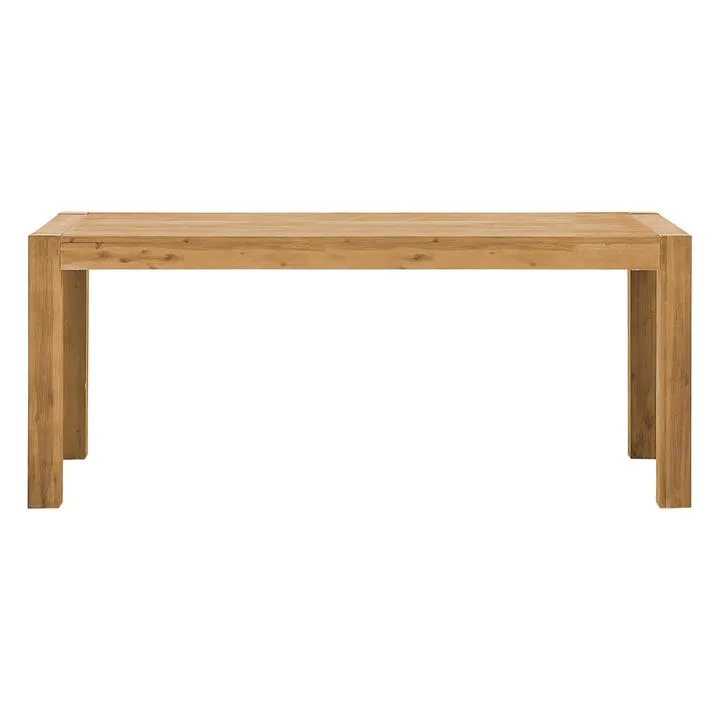 Berida Acacia Timber Dining Table, 180cm