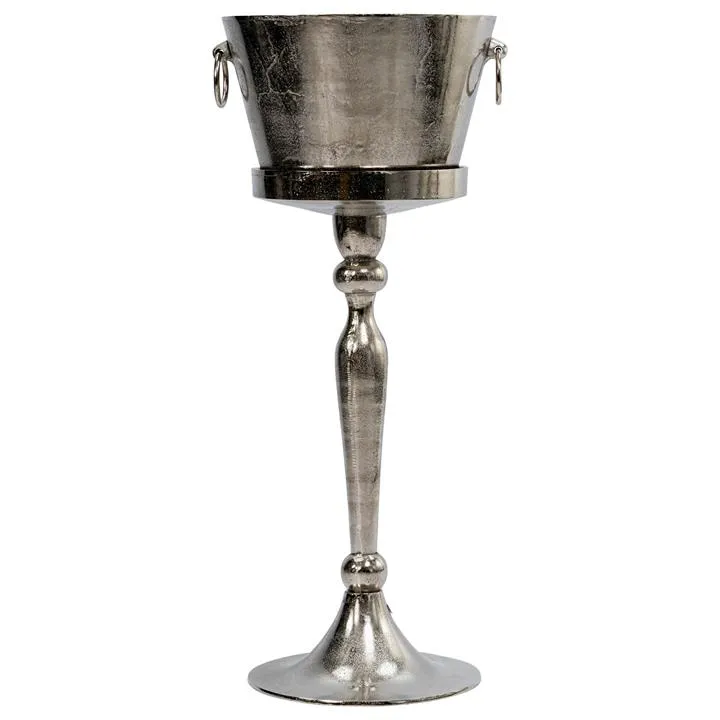 Luccian Metal Champagne Bucket on Stand