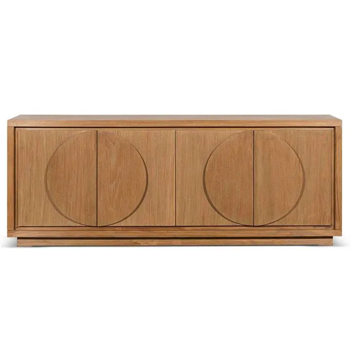 Sollen Wooden 4 Door Sideboard, 200cm, Natural