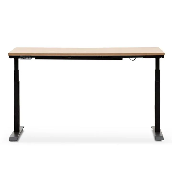 Arcasa Electric Standing Desk, 150cm, Natural / Black