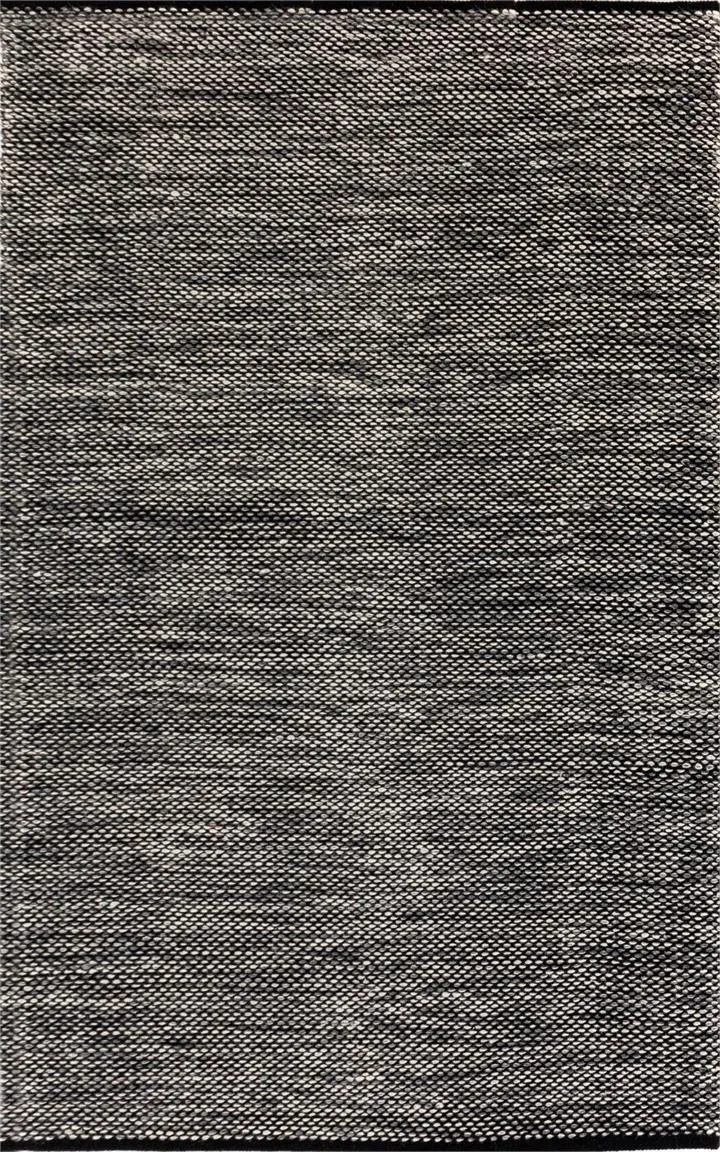 Brano Black Grey Rug 155 x 225 cm by Interior Secrets - AfterPay Available