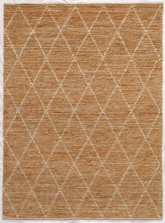 Tempest 170cm x 230cm Jute Rug - White by Interior Secrets - AfterPay Available