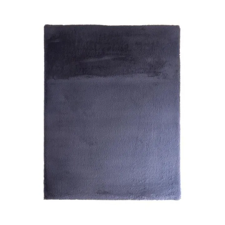 Pony Polyester 80 x 150cm Rug - Dark Grey by Interior Secrets - AfterPay Available