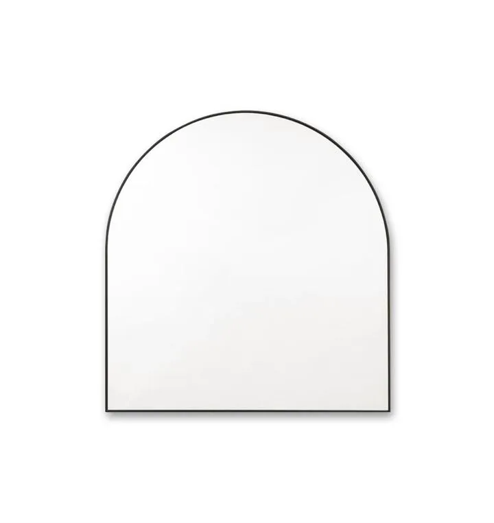 Bjorn Arch Mirror - Black by Interior Secrets - AfterPay Available