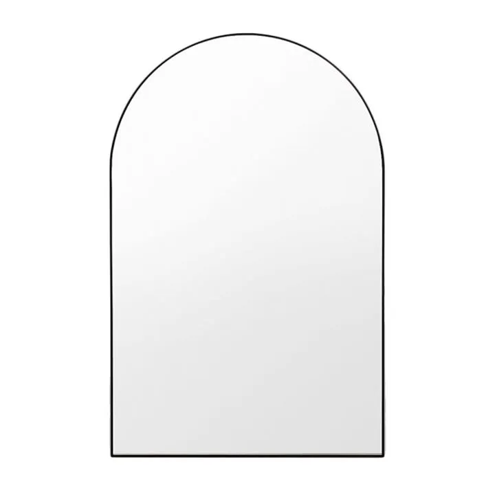 Bjorn 85cm Arch Mirror - Black by Interior Secrets - AfterPay Available