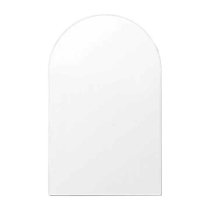 Bjorn 85cm Arch Mirror - Bright White by Interior Secrets - AfterPay Available