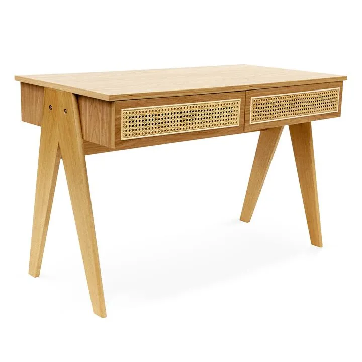 Cisneros 1.2m Home Office Desk - Natural by Interior Secrets - AfterPay Available
