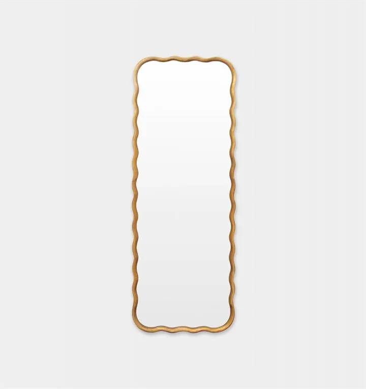 Louise 168cm Mirror - Brass by Interior Secrets - AfterPay Available